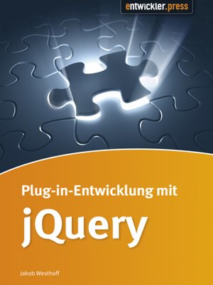 cover image of Plugin-Entwicklung mit jQuery
